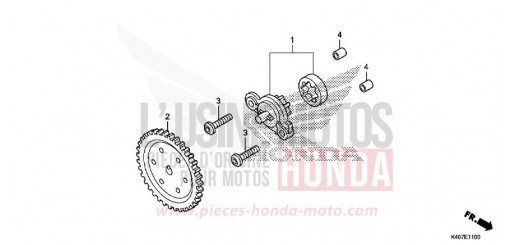 POMPE A HUILE NSS125ADF de 2015